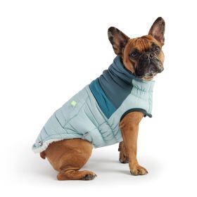 GF Pet Retro Puffer - Light Blue - 2XS (size: 4XL)
